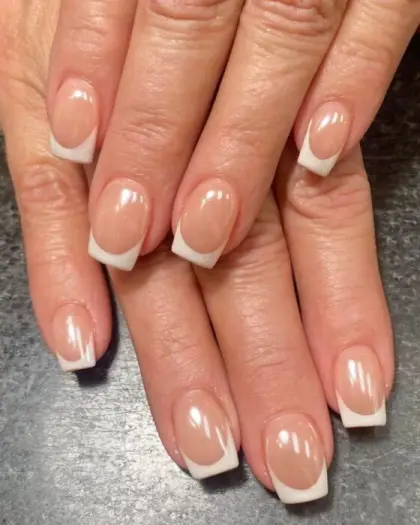 30 Simple French Tip Nail Designs That Never Go Out of Style — GlowNailDesigns