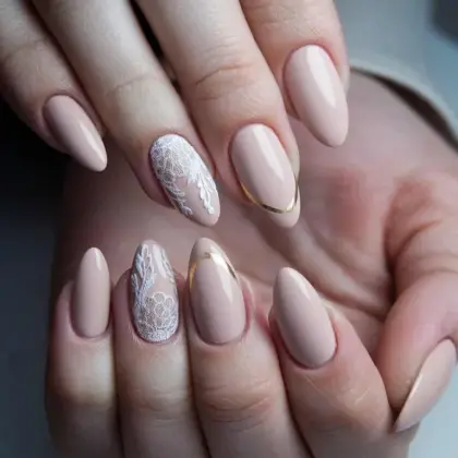 20 Elegant Nude Almond Nail Designs for a Soft Feminine Look — GlowNailDesigns