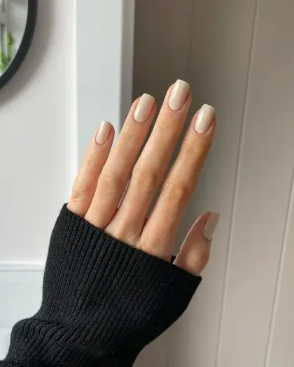 30 Cute Nude Nail Designs for Short Nails You'll Want to Copy — GlowNailDesigns