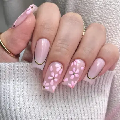 30 Simple Coffin Nail Designs That Are Easy to Copy — GlowNailDesigns