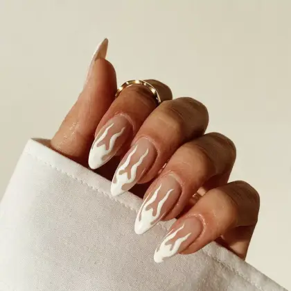 25 Cute White Nail Ideas for a Clean and Minimalist Manicure — GlowNailDesigns