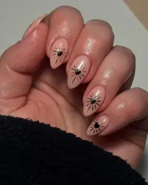 25 Trendy Black Nail Designs That Make a Bold Statement — GlowNailDesigns