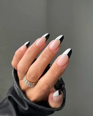 25 Trendy Black Nail Designs That Make a Bold Statement — GlowNailDesigns