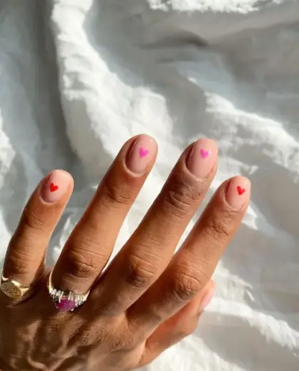 30 Simple Valentine Nail Designs Anyone Can Recreate at Home — GlowNailDesigns