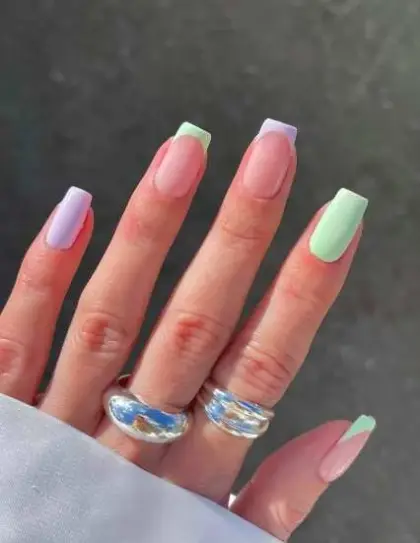 30 Simple Spring Nail Designs That Are Easy to Copy at Home — GlowNailDesigns