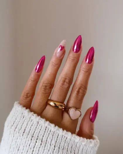 30 Simple Valentine Nail Designs Anyone Can Recreate at Home — GlowNailDesigns