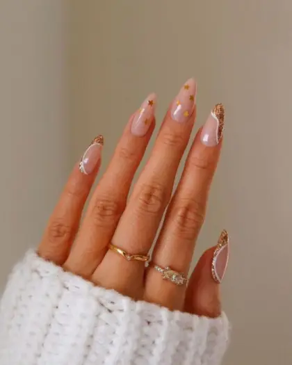 20 Classy Glitter Nails for Weddings, Parties, and Special Events — GlowNailDesigns