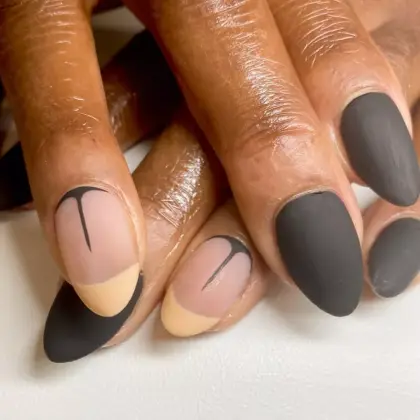 20 Simple Black Nail Designs for a Minimalist Yet Classy Look — GlowNailDesigns