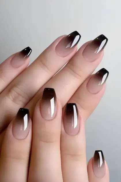 25 Trendy Black Nail Designs That Make a Bold Statement — GlowNailDesigns