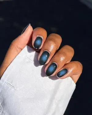 30 Cute Black Nail Ideas for Short Nails You'll Want to Try — GlowNailDesigns