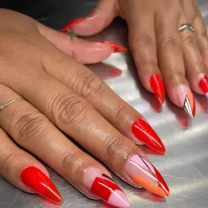 20 Short Red Nail Ideas for an Elegant Everyday Manicure — GlowNailDesigns