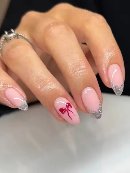 30 Simple Christmas Nail Designs Anyone Can Recreate at Home — GlowNailDesigns