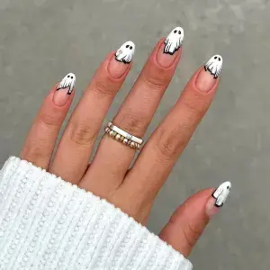 30 Simple Halloween Nail Designs Anyone Can Recreate at Home — GlowNailDesigns