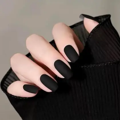 25 Black Nail Ideas for Every Season That Are Chic and Easy to Copy — GlowNailDesigns
