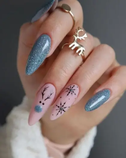 20 Classy Glitter Nails for Weddings, Parties, and Special Events — GlowNailDesigns