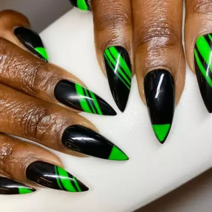 20 Simple Black Nail Designs for a Minimalist Yet Classy Look — GlowNailDesigns