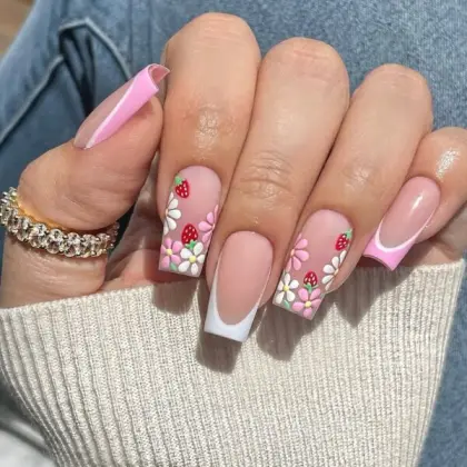 30 Simple Coffin Nail Designs That Are Easy to Copy — GlowNailDesigns