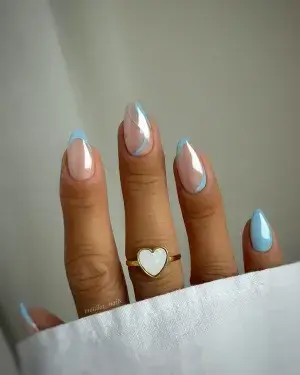 15 Short Blue Nails Ideas That Are Easy to Wear Every Day — GlowNailDesigns