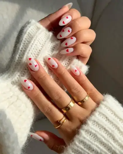 30 Simple Valentine Nail Designs Anyone Can Recreate at Home — GlowNailDesigns