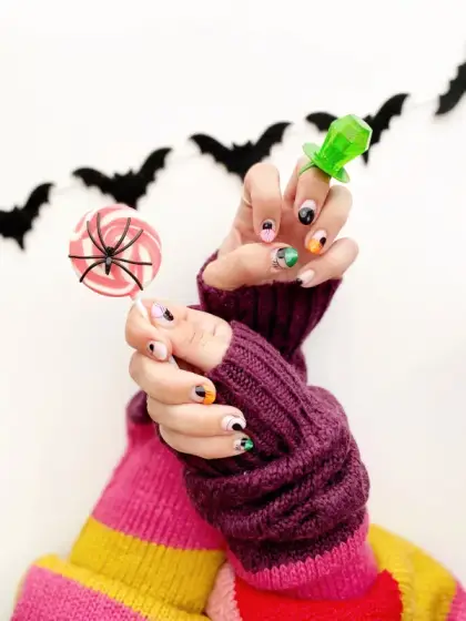 30 Simple Halloween Nail Designs Anyone Can Recreate at Home — GlowNailDesigns