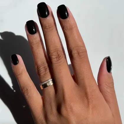 25 Black Nail Ideas for Every Season That Are Chic and Easy to Copy — GlowNailDesigns