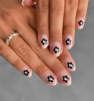 25 Trendy Black Nail Designs That Make a Bold Statement — GlowNailDesigns