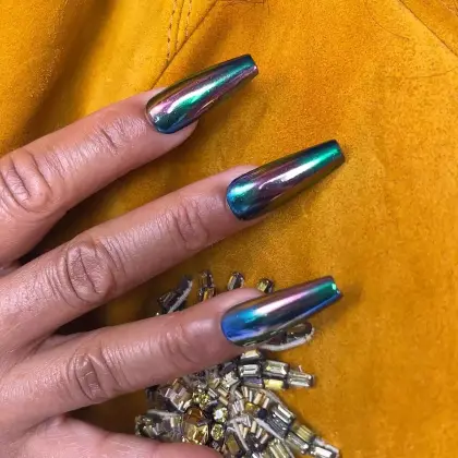 30 Cute Chrome Nail Designs That Look Stunning on Short Nails — GlowNailDesigns