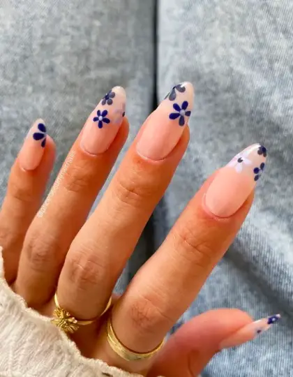25 Cute Blue Nails Ideas for Every Season You’ll Want to Copy — GlowNailDesigns