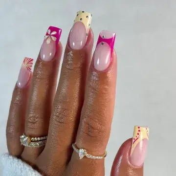 25 Trendy Coffin Nail Designs Everyone Will Be Wearing This Year — GlowNailDesigns