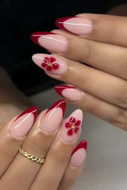 20 Short Red Nail Ideas for an Elegant Everyday Manicure — GlowNailDesigns