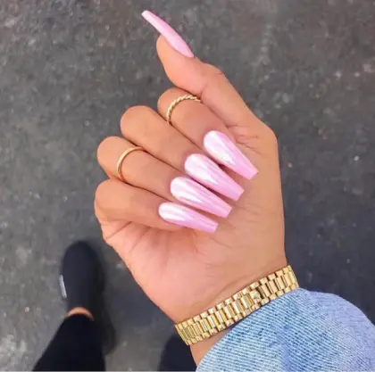25 Cute Coffin Nail Ideas for a Stylish Everyday Look — GlowNailDesigns