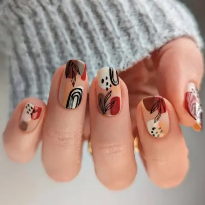 30 Cute Fall Nail Ideas to Try This Autumn Season — GlowNailDesigns