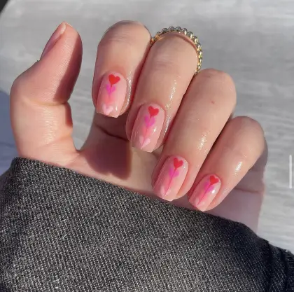 25 Cute Valentine Nails Ideas for a Sweet and Romantic Look — GlowNailDesigns
