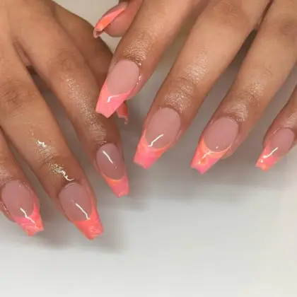 30 Simple Coffin Nail Designs That Are Easy to Copy — GlowNailDesigns