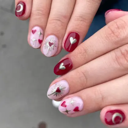 25 Cute Valentine Nails Ideas for a Sweet and Romantic Look — GlowNailDesigns