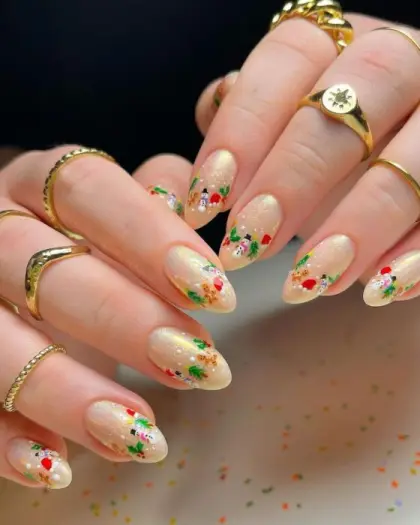 20 Classy Glitter Nails for Weddings, Parties, and Special Events — GlowNailDesigns