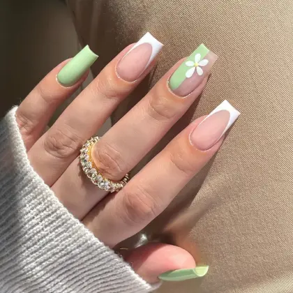 30 Simple Coffin Nail Designs That Are Easy to Copy — GlowNailDesigns