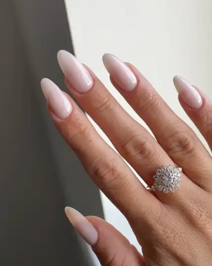 25 Elegant Wedding Nails Ideas for a Timeless Bridal Look — GlowNailDesigns