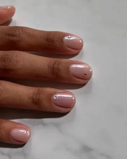 30 Cute Nude Nail Designs for Short Nails You'll Want to Copy — GlowNailDesigns