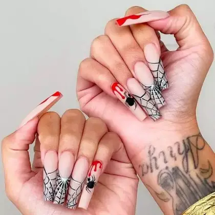 30 Simple Halloween Nail Designs Anyone Can Recreate at Home — GlowNailDesigns