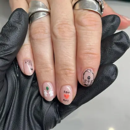 25 Cute Halloween Nails Ideas for a Fun and Spooky October Manicure — GlowNailDesigns