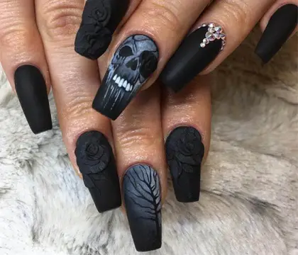 25 Cute Coffin Nail Ideas for a Stylish Everyday Look — GlowNailDesigns