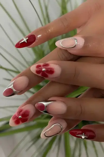 25 Long Red Nail Designs That Make a Bold Fashion Statement — GlowNailDesigns