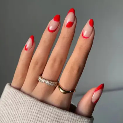 20 Short Red Nail Ideas for an Elegant Everyday Manicure — GlowNailDesigns