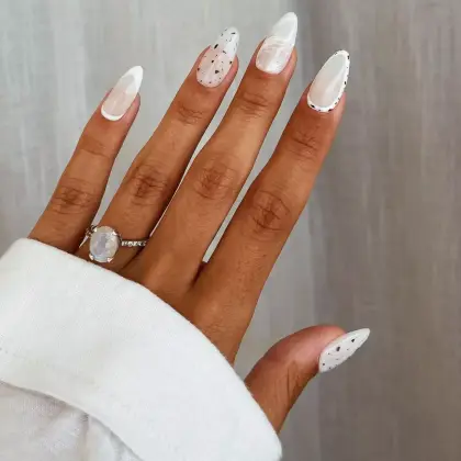 25 Cute White Nail Ideas for a Clean and Minimalist Manicure — GlowNailDesigns