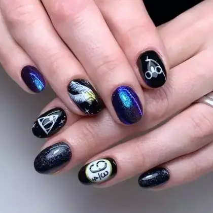 30 Simple Halloween Nail Designs Anyone Can Recreate at Home — GlowNailDesigns