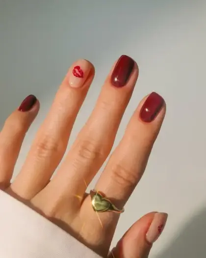 30 Simple Valentine Nail Designs Anyone Can Recreate at Home — GlowNailDesigns