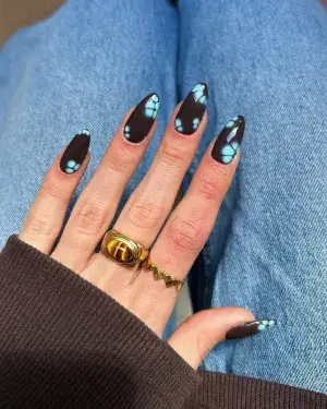 20 Trendy Blue Nail Looks That Are Taking Over This Year — GlowNailDesigns