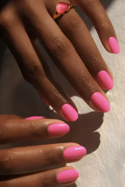 25 Short Pink Nail Designs That Are Easy to Wear Year-Round — GlowNailDesigns