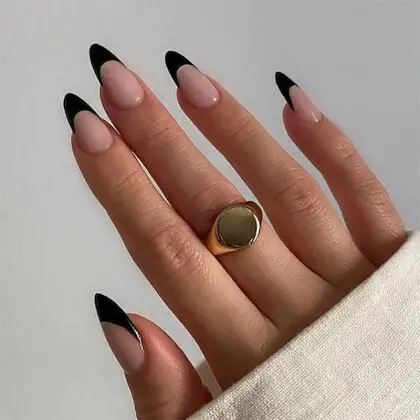 25 Black Nail Ideas for Every Season That Are Chic and Easy to Copy — GlowNailDesigns